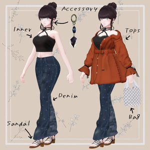 [13 Avatar] OHANA  -shirt & boot cut denim code- 缩略图 2