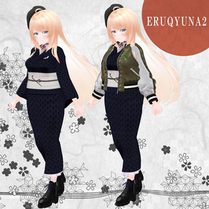 [14 Avatar] 和服xスカジャン『DON-DO FIRE』 缩略图 11