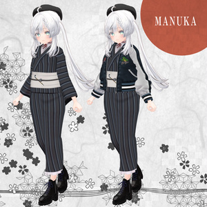 [14 Avatar] 和服xスカジャン『DON-DO FIRE』 缩略图 8