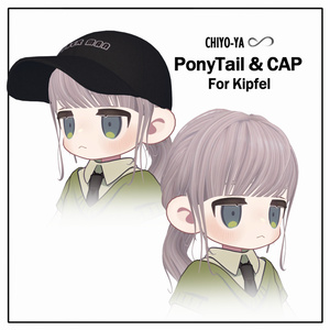 [7 Avatar] Hair Ponytail & CAP 缩略图 8