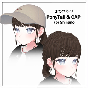 [7 Avatar] Hair Ponytail & CAP 缩略图 7