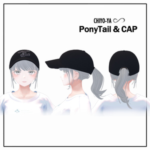 [7 Avatar] Hair Ponytail & CAP 缩略图 4