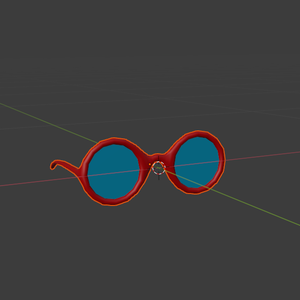 Glasses With Lens