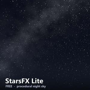 【無料】StarsFX Lite - プロシージャル星空