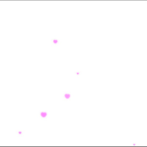 ハートふわふわ背景エフェクト　配信 & 動画 を彩るエフェクト　OBS用