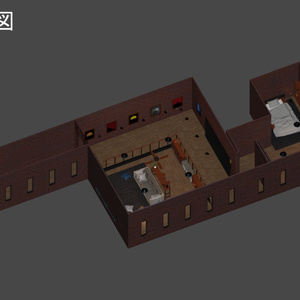 【VRC向けワールド】Room_HiddenApartment ※VCC確認済 缩略图 7