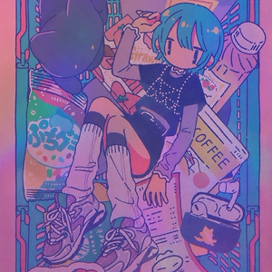 미묘 키라 스티커