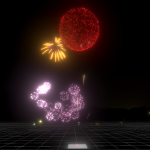 【VRC】打ち上げ花火 ワールド・アバター向け