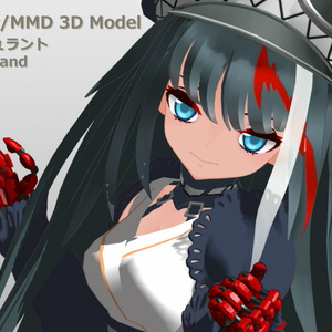 VRChatアバター/MMD　ドイッチュラント3Dモデル
