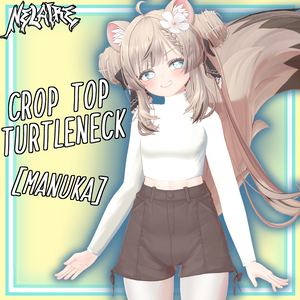Crop top Turtleneck for Manuka/マヌカ