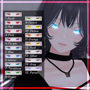 【4アバター対応】Blume EyeTexture【15color】 缩略图 2
