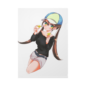 帽子ツインテ
