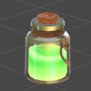 緑ポーション/Potion Bottle - Green