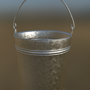 金属のバケツ／Metal Bucket ※更新情報あり