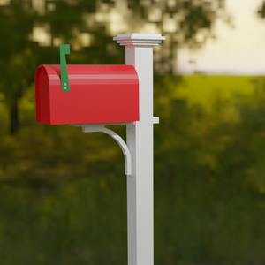 郵便受け（赤・黒）／Mailbox（Red・Black）