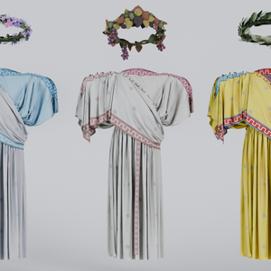 【しなの／レティニア対応】コレーと花冠の優美なコレクション【MARUBODY対応】