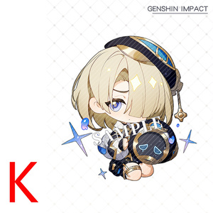 行秋と重雲のマットアクリルキーホルダー - hanakuzu - BOOTH