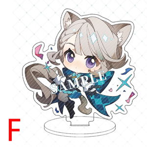 行秋と重雲のマットアクリルキーホルダー - hanakuzu - BOOTH