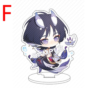 原神 アクリルスタンド 重雲 行秋 ガイア ディルック - littlemaidsan