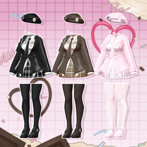 💗 【10アバター対応】 Etoffe_Girls 🏫 缩略图 7