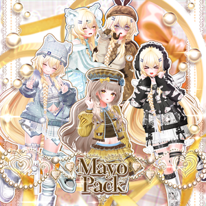 ✨ 40% セール中 ✨ Mayo - 『まよ』 衣装 Pack 🐈
