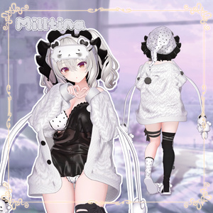 🐻‍❄️ 【12アバター対応】 MocoPillowBear ✨ 缩略图 14