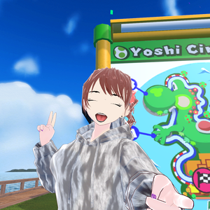 Quest eyelashes, eyeliner, and eyebrows for Vroid