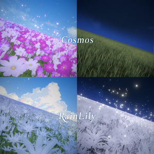 【3D環境】Flowers & Grassland｜花畑 & 草原 缩略图 3