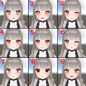 Free 表情アニメーション[Maya]