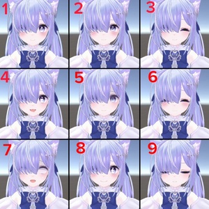 Free 表情アニメーション[ciel]