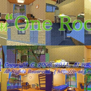 背景素材 “One Room”