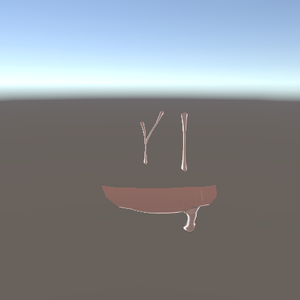【VRChat想定】よだれセット