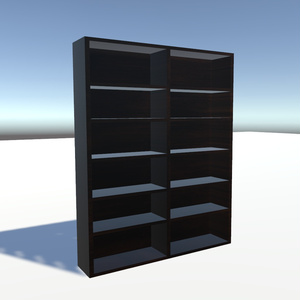 【3Dモデル】シンプルな棚 (Simple Shelf)