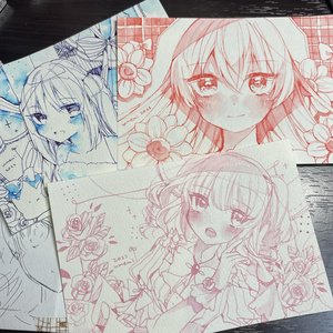 原画 花少女1 パステル画 絵画 アート インテリアアート 7fb11e74f4c58e06438175057921de