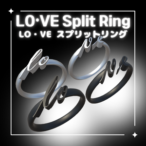 LO・VE スプリットリングSplit Ring (VRChat想定)