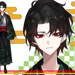 japanese style vtuber model