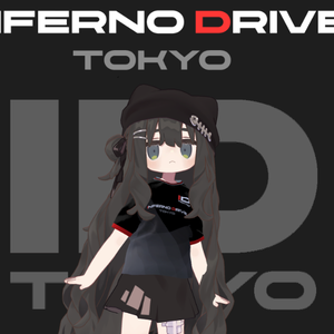 【複数アバター対応】Inferno Drive Tokyo - バーチャルユニフォーム2026【VRChat想定】