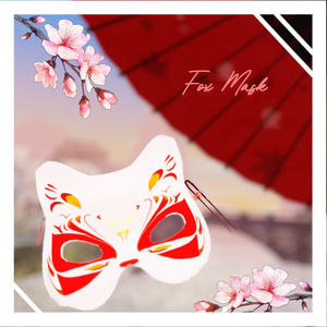 [Free Fox Mask] Fox Mask 'VRC Accessory'