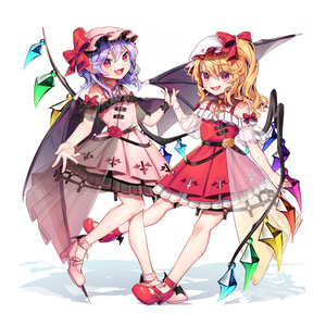 東方project レミフラ 群青狼のイラスト Pixiv