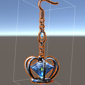 王冠ピアス【VRChat想定】 缩略图 3
