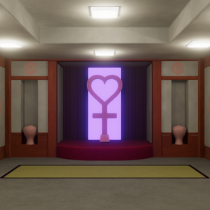 【3D 背景】カルト宗教の礼拝堂【Unity UniversalRP用】
