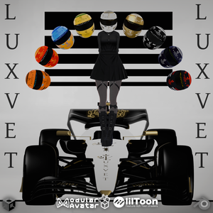 【LUXVET RACING HELMET COLLECTION 【 LUXVET レーシングヘルメットコレクション 【MA対応 Liltoon対応 カスタマイズ可能】