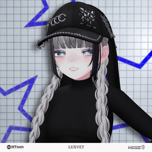 🐰 Bunny Cap（バニーキャップ）| テックウェア ベースボールキャップ | フルRGB対応 | PhysBones・シェイプキー搭載 | lilToon・Modular Avatar対応 缩略图 12