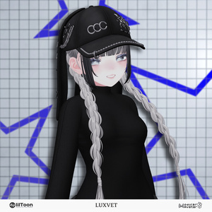 🐰 Bunny Cap（バニーキャップ）| テックウェア ベースボールキャップ | フルRGB対応 | PhysBones・シェイプキー搭載 | lilToon・Modular Avatar対応 缩略图 11