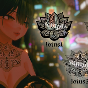 【VRChat】壱蓮托生/Tattoo #DVLS_E 缩略图 2