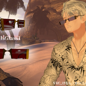 【VRChat】AbyssDevilGlass/オリジナル3Dアクセサリー #DVLS_E 缩略图 2