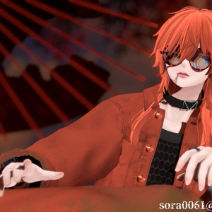 【VRChat】AbyssDevilGlass/オリジナル3Dアクセサリー #DVLS_E 缩略图 18