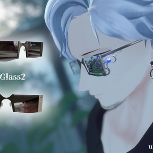 【VRChat】AbyssDevilGlass/オリジナル3Dアクセサリー #DVLS_E 缩略图 3
