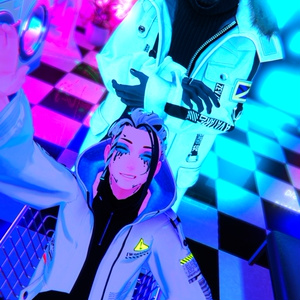 【VRChat】EmotionsClown Angry＆Sad/珍飯亭アバター専用フェイスペイント #DVLS_E 缩略图 14
