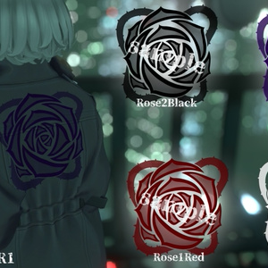 【VRChat】Rose of Revenge/Tattoo #DVLS_E 缩略图 2